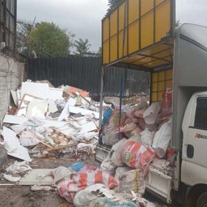 Moloz hattı moloz alım atım